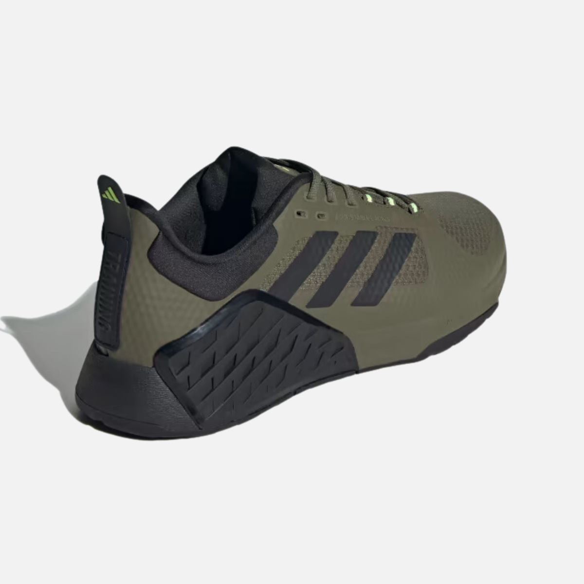 Adidas Dropset 2 Trainer Men's Training Shoes -Olive Strata/Core Black/Lucid Lemon