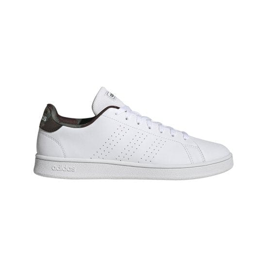 ADIDAS MEN'S ADVANTAGE BASE COURT WHITE LIFESTYLE SHOES