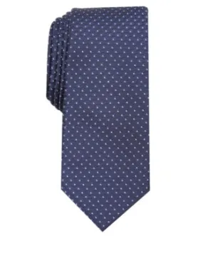 Alfani Men's Slim Geometric Tie Navy Size Regular