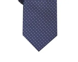 Alfani Men's Slim Geometric Tie Navy Size Regular