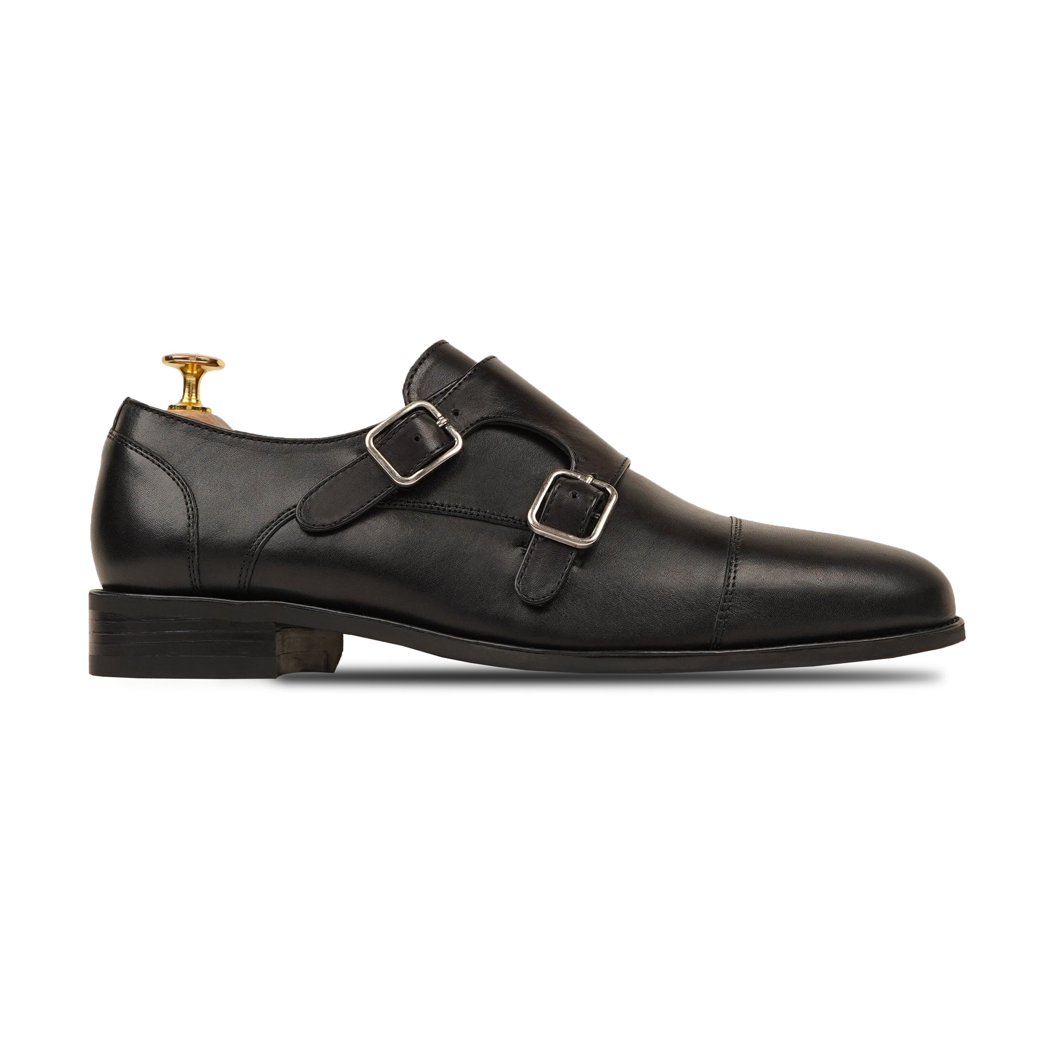 ALLIN - BLACK DOUBLE MONKSTRAP