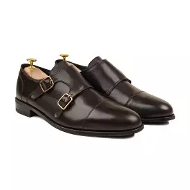 ALLIN - DARK BROWN DOUBLE MONKSTRAP