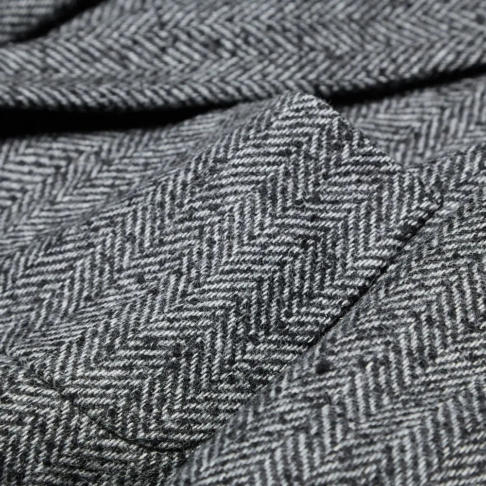 AMI Herringbone Moon Wool BlazerGrey