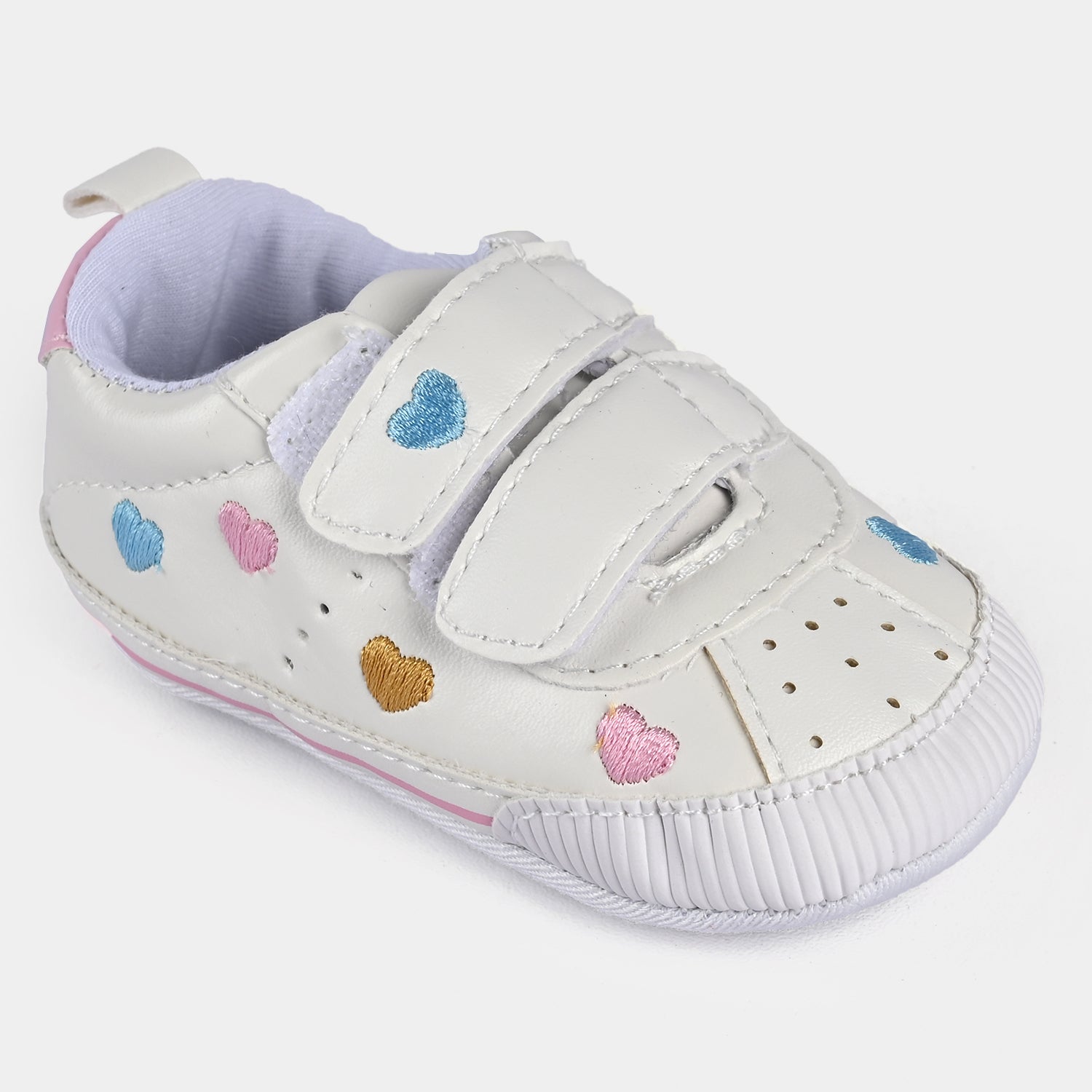 Baby Girls Shoes C-362-White