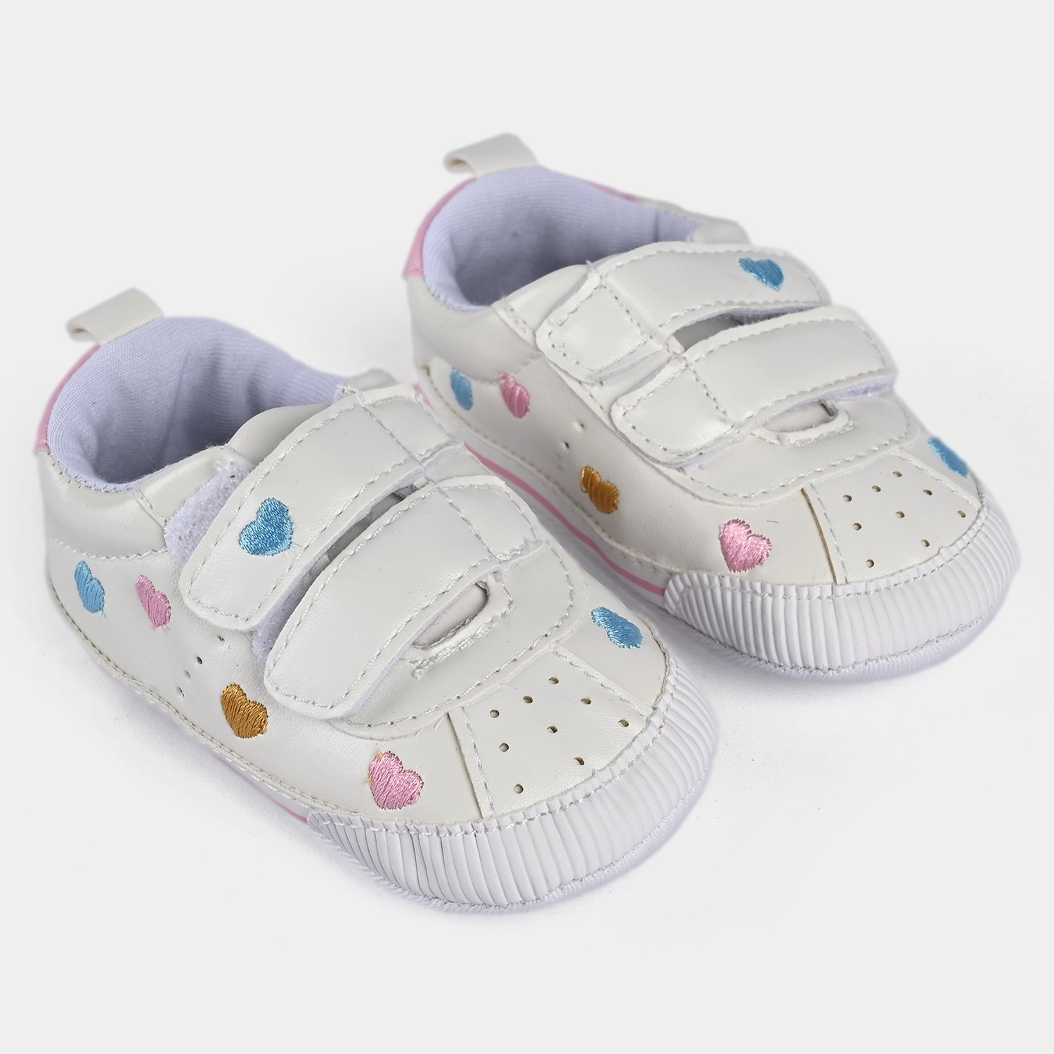 Baby Girls Shoes C-362-White