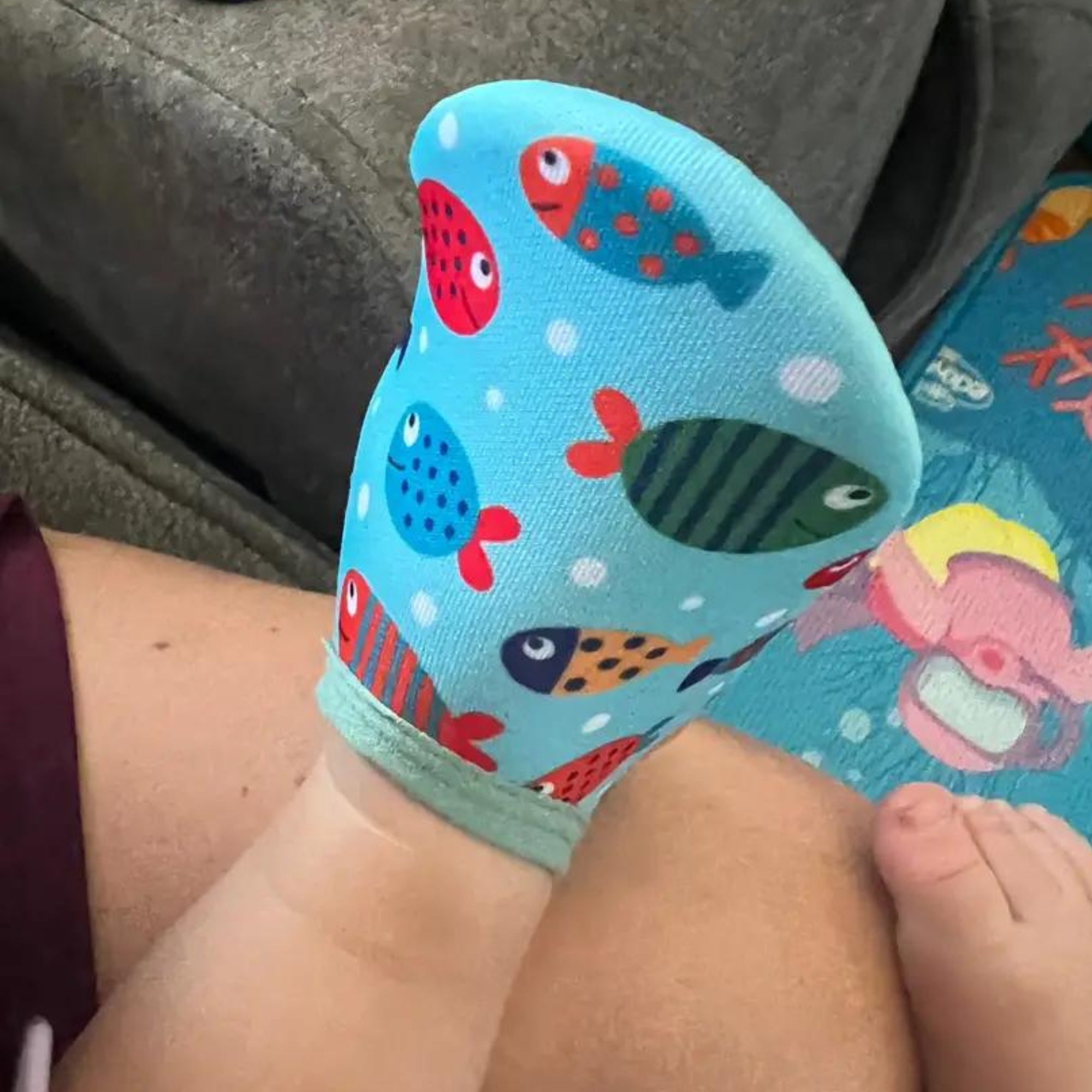 Baby Water Sock Shoes in Little Dinosaurs