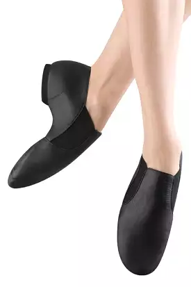 Bloch Adult Elasta Bootie Slip-On Jazz Shoes - S0499L