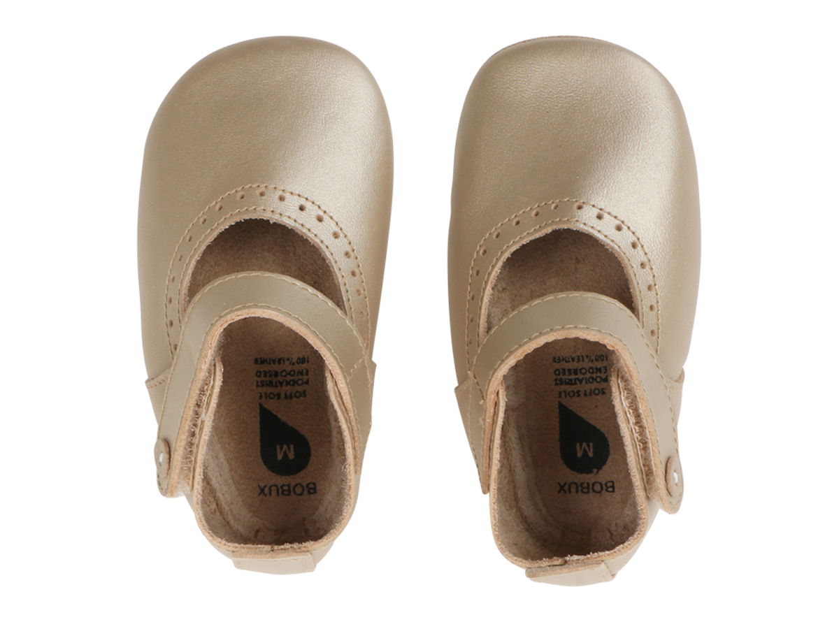 Bobux Soft Sole Delight Shoe - Gold