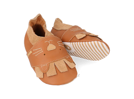 Bobux Soft Sole Leo Ginger