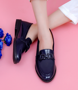 BW8606-NAVY-Women Casual Shoes