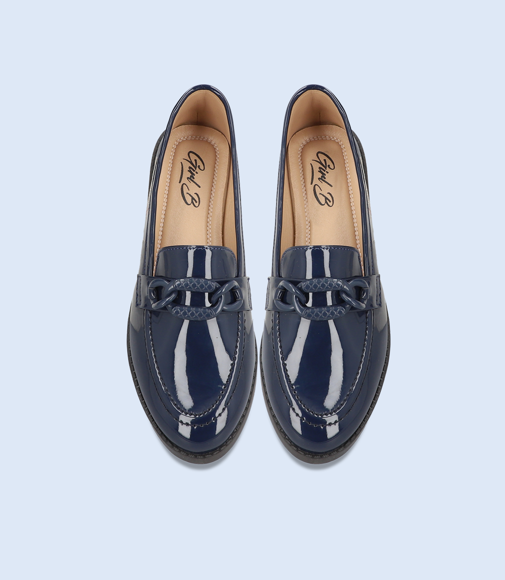 BW8608-NAVY-Women Casual Shoes