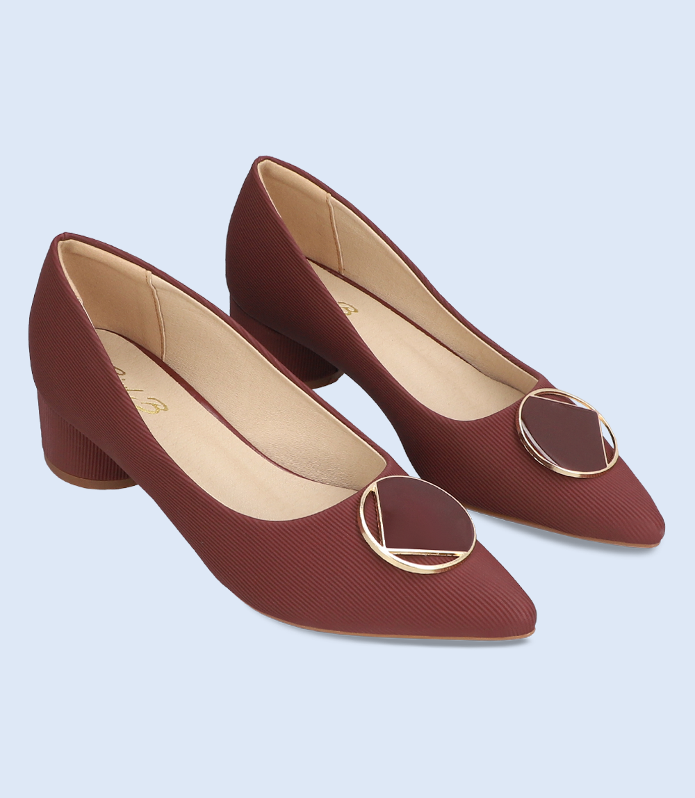 BW8626-MAROON-Women Casual Court Shoes