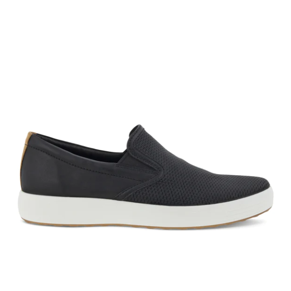 ECCO Men's Soft 7 Slip-On Black