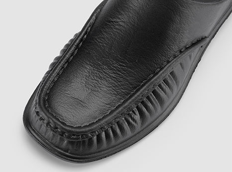 FitVille Men's Classic Slip-Resistant Cushy Casual Slippers