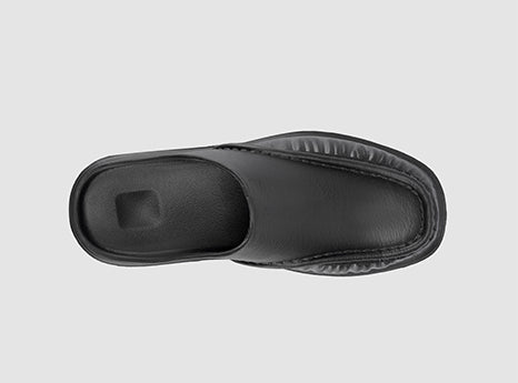 FitVille Men's Classic Slip-Resistant Cushy Casual Slippers