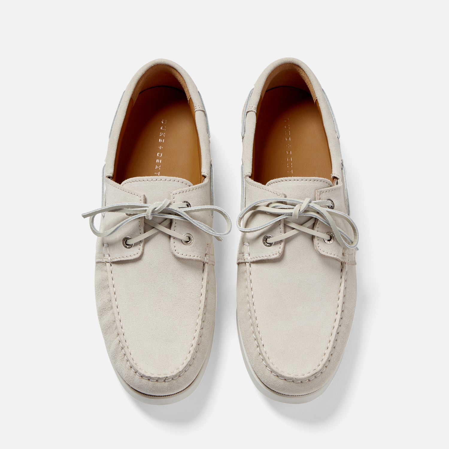 Hardy Off-White Boat Shoe - Men's