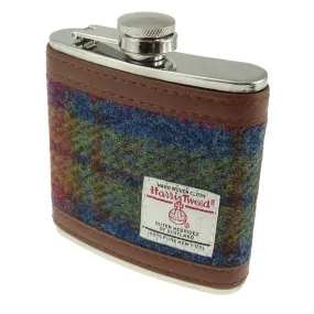 Hip Flasks with Harris Tweed