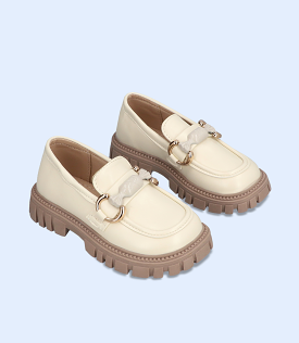 KG0073-FAWN-Breezy casual shoes for Girls