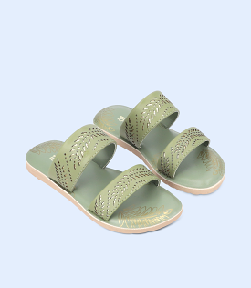 KG0130-Mint-Girls Slippers