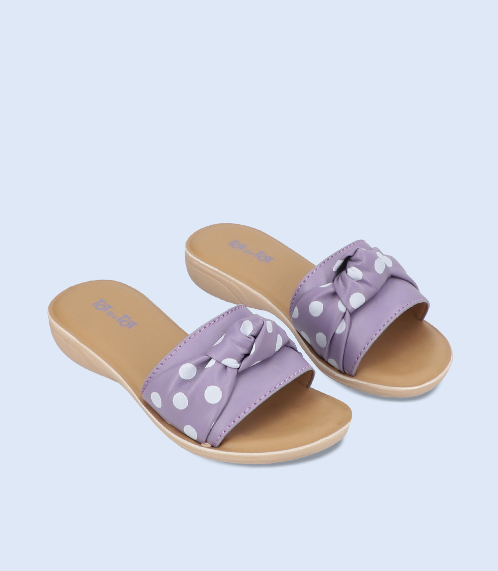 KG0133-PURPLE-Girl Slippers