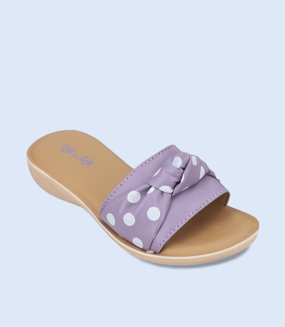 KG0133-PURPLE-Girl Slippers