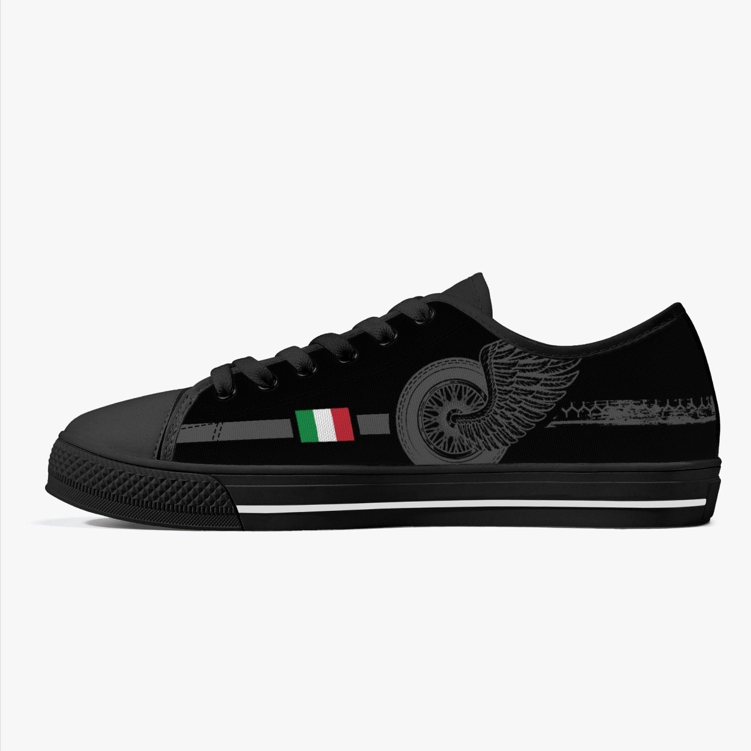 Low-Top Shoes - Italian biker - women's