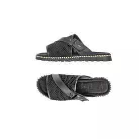 Man Slipper Mesh Black