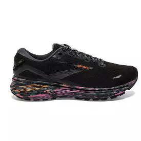 Men's Brooks Ghost 15, Black/Phlox/Oriole, 11 D Medium