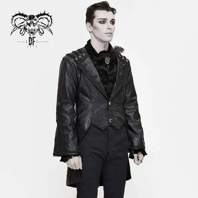 Men's Gothic Large Lapel Flare Sleeve Jackets