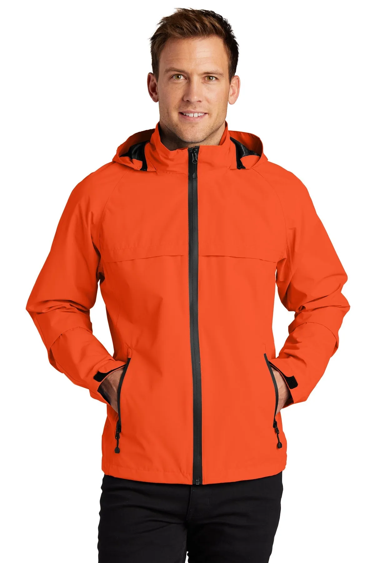 Port Authority Torrent Customized Waterproof Jackets, Orange Crush