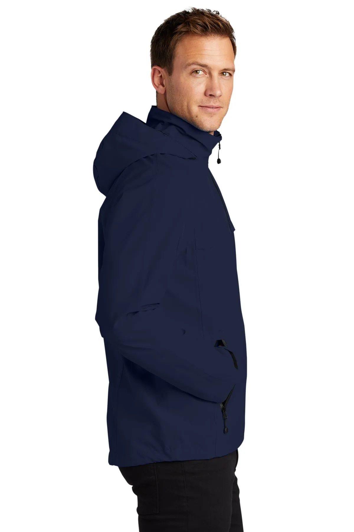 Port Authority Torrent Customized Waterproof Jackets, True Navy