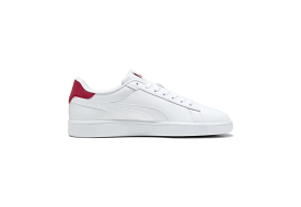 PUMA MEN'S SMASH 3.0 WHITE/RED SHOES