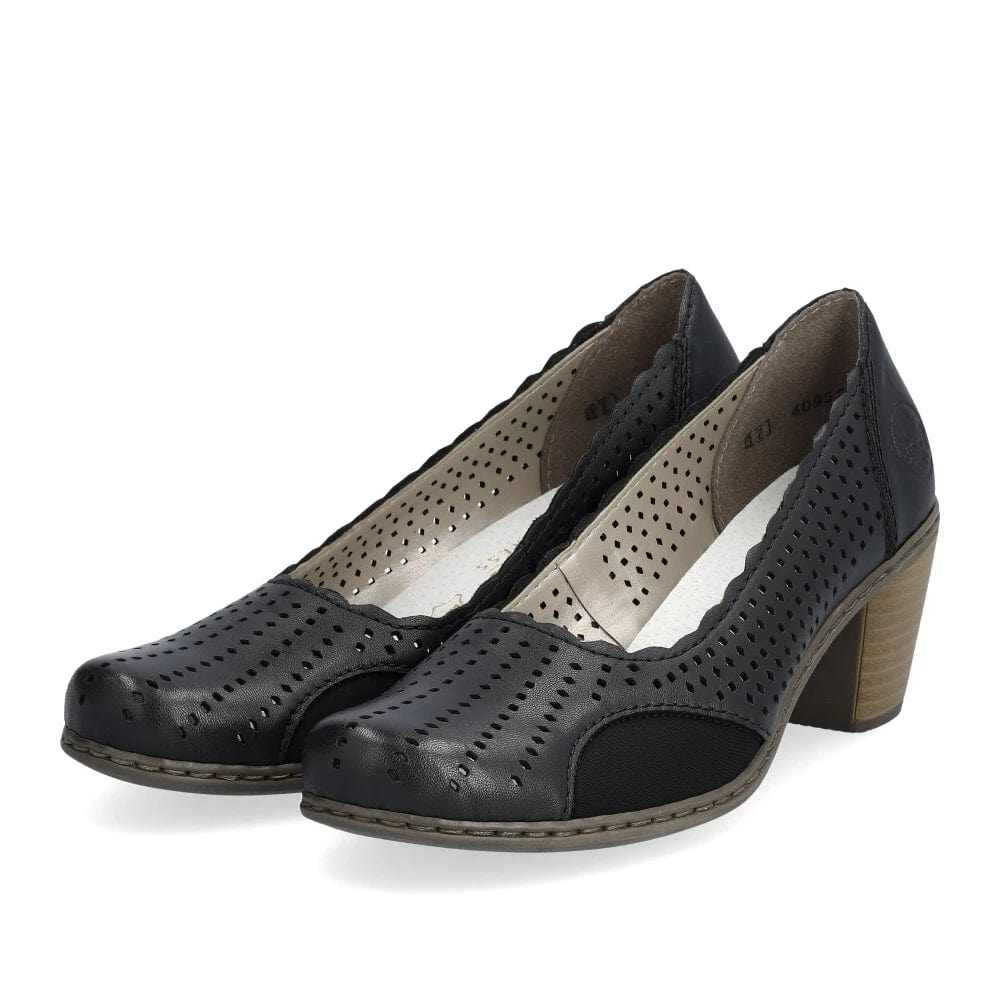 Rieker Black Women's Shoes - 40952-00