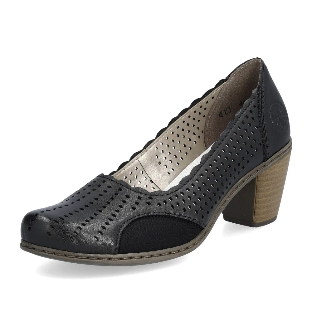 Rieker Black Women's Shoes - 40952-00