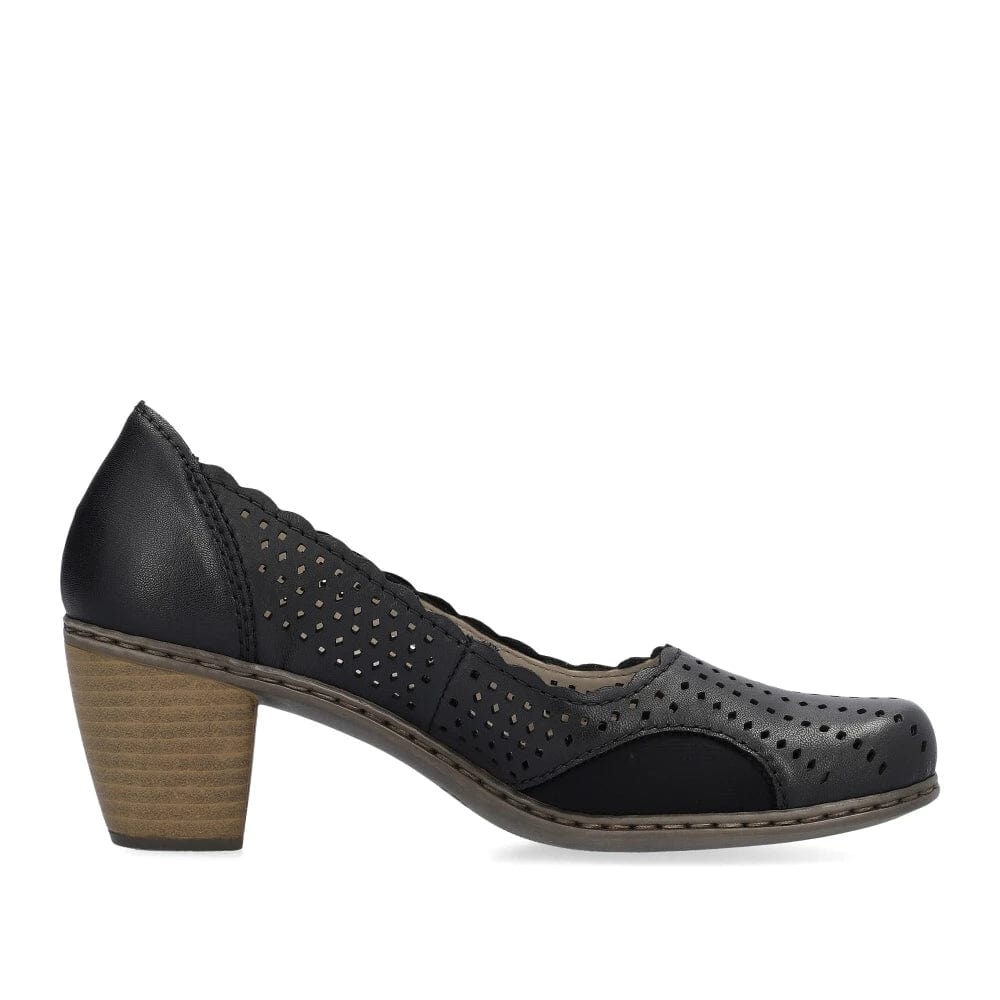 Rieker Black Women's Shoes - 40952-00