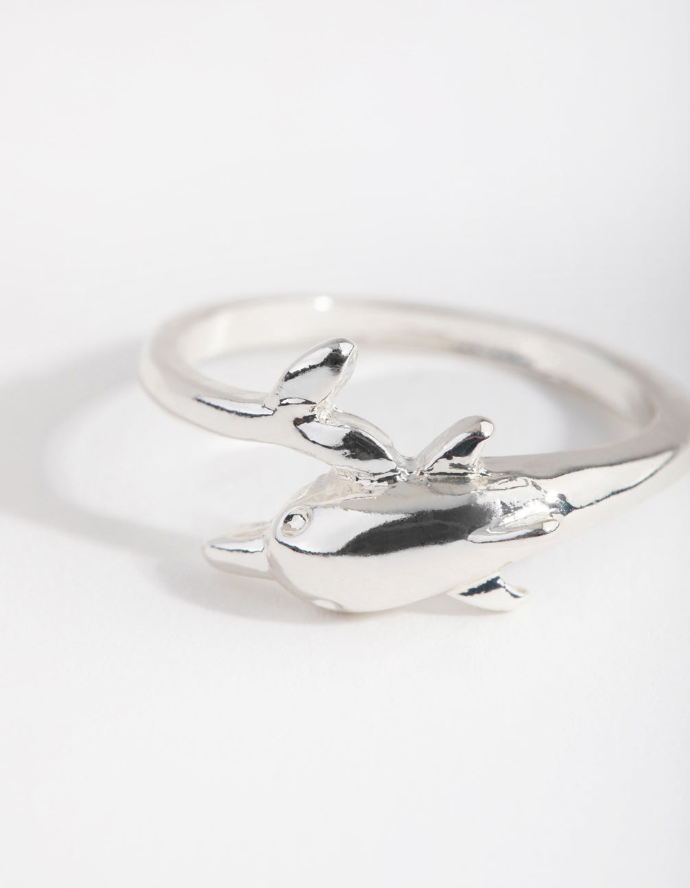 Silver Dolphin Ring