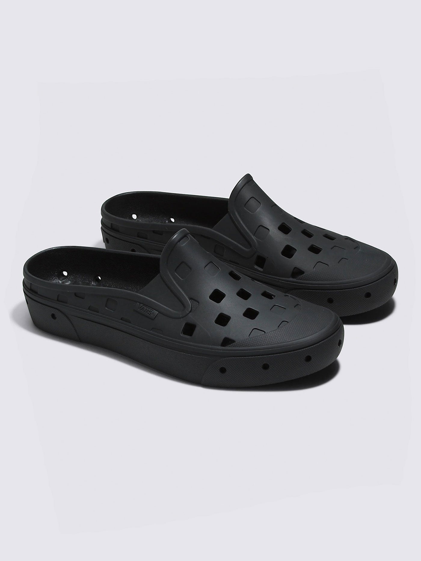 Slip-On Mule Trek Black Shoes