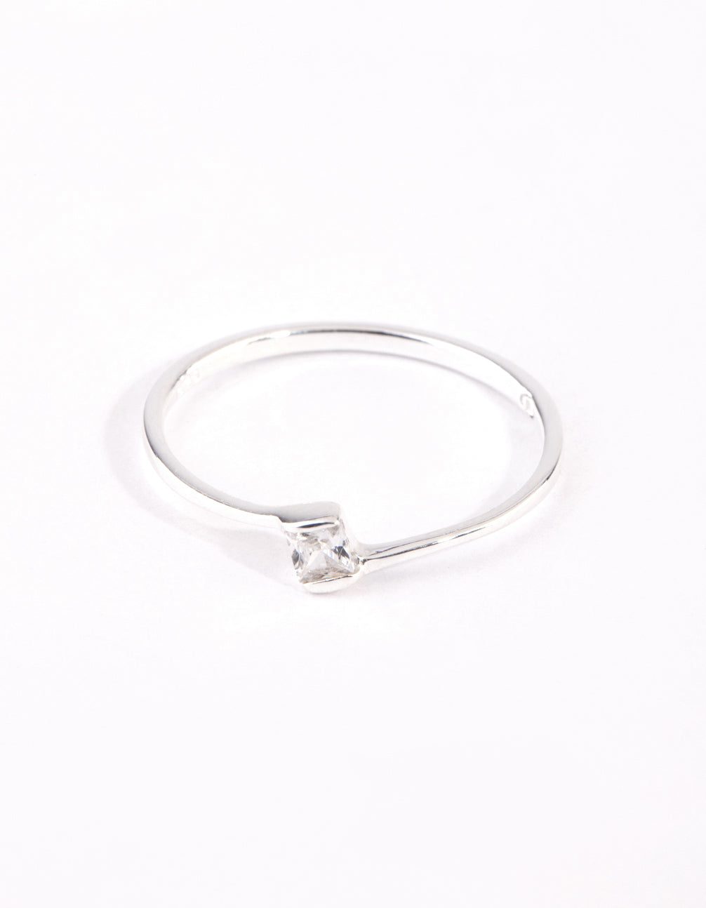 Sterling Silver Cubic Zirconia Ring