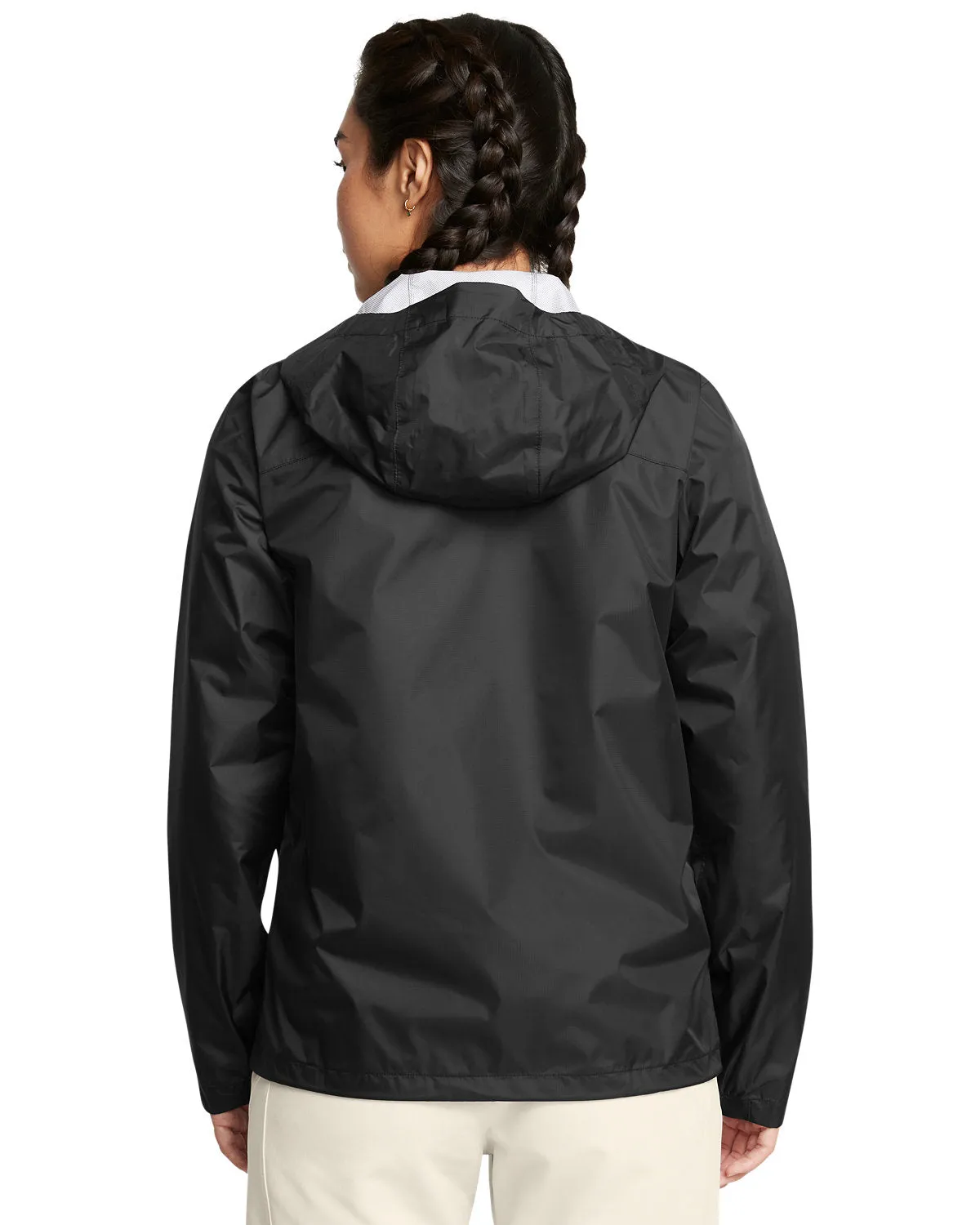 Under Armour Ladies Cloudstrike 2.0 Custom Jackets, Black/ White