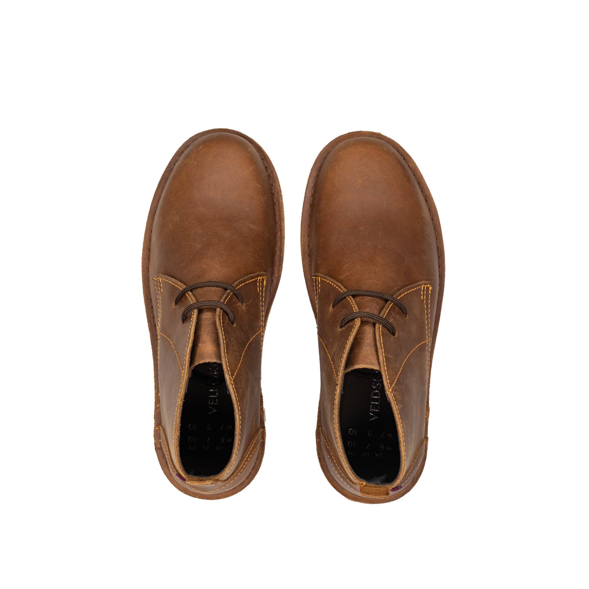 Veldskoen Chukka (Brown Sole)