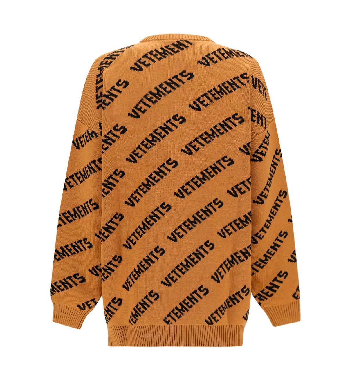 Vetements All-Over Logo Crewneck Jumper