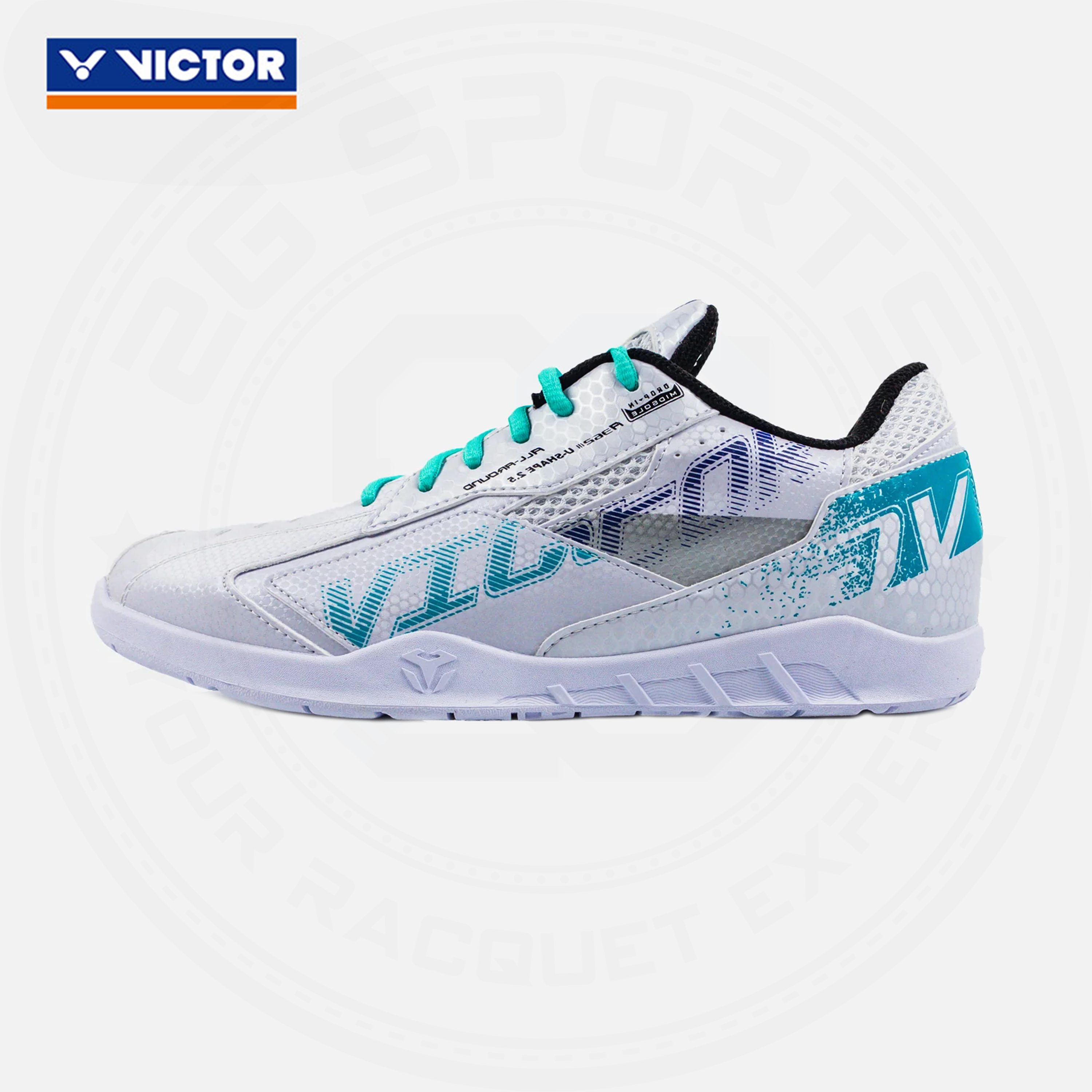 Victor A362III A Badminton Shoes White MEN'S