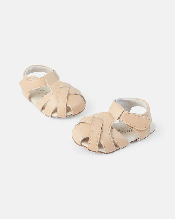 Walnut MINI BRADY Sandal - Fawn