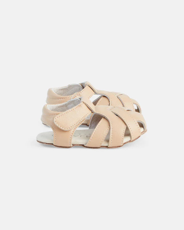 Walnut MINI BRADY Sandal - Fawn